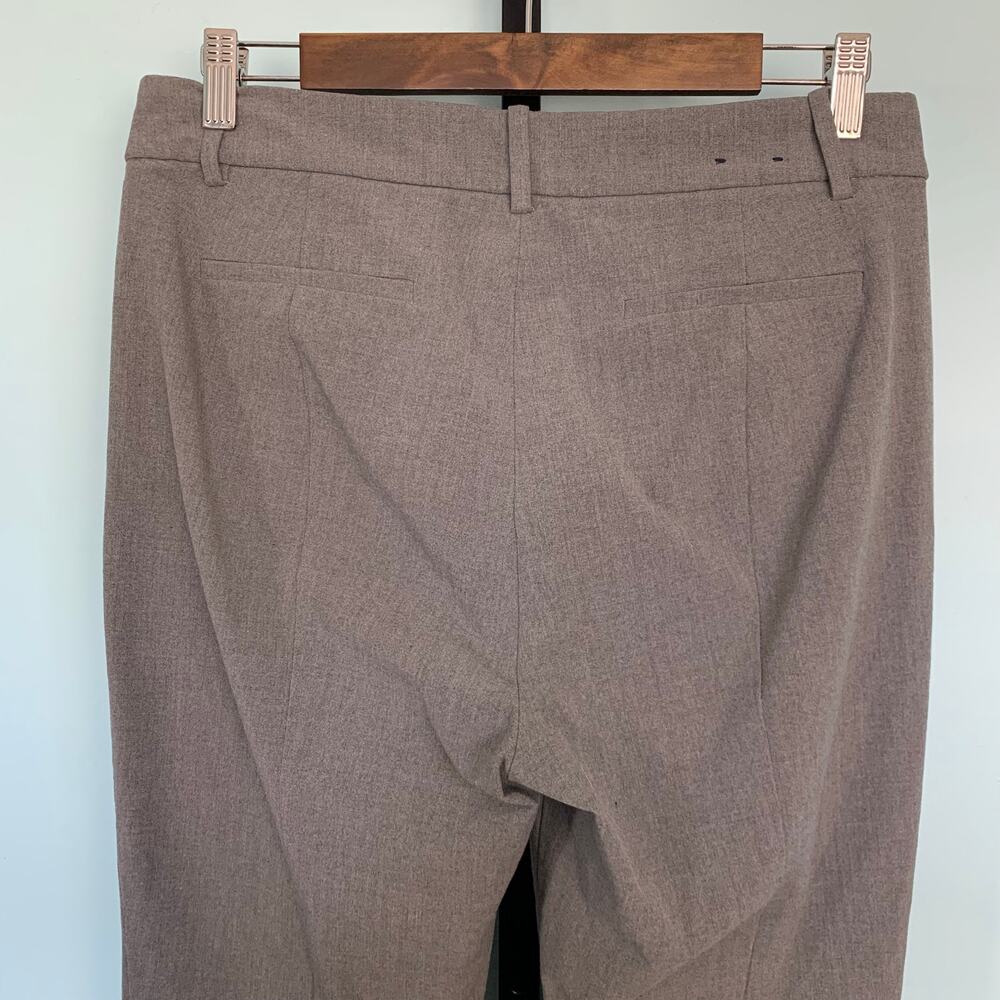 J. Crew Slim Cropped Ruby Fit Pants in Grey Stretch Twill Size 8 - Picture 7 of 7